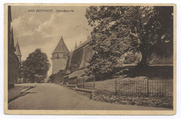 4442 Bad Bentheim Schloßpartie Gel. 1927 - Bad Bentheim
