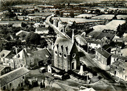 Legé * La Route De Nantes Et La Chapelle De Charette * Vue Aérienne Village - Legé