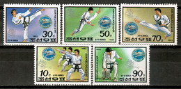 Korea North 1992 Corea / Martial Art Taekwon-do MNH Artes Marciales / Ht15  7-8 - Zonder Classificatie