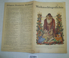 Weihnachtsgedichte (Hilgers Deutsche Bücherei Nr. 375) - Lyrik & Essays