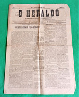Faro - Jornal O Heraldo Nº 61, 13 De Novembro De 1912 - Imprensa - Portugal - Algemene Informatie