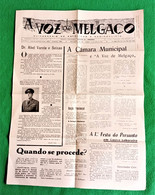Melgaço - Jornal A Voz De Melgaço Nº 497, 15 De Julho De 1972 - Imprensa. Viana Do Castelo. Portugal. - Informations Générales