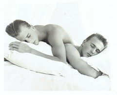 1987 Gallery Photo Bruce Weber "Garth And Shell" Gay Interest RAR Presse Photo - Ohne Zuordnung