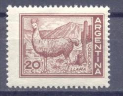 1961. Argentina, Mich.763, Animal, Lama, 1v,  Mint/** - Unused Stamps