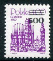 POLAND 1989 Surcharge: 500 On 4 Zl. MNH / **.  Michel 3234 - Neufs