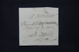 BELGIQUE - Lettre Pour Gand En 1809 - L 103980 - 1794-1814 (Periodo Frances)