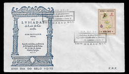 MACAU COVER - 1972 STAMP DAY - MACAU - DIA DO SELO (STB10-559) - Lettres & Documents