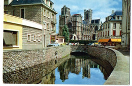 EVREUX--1962--L'Iton Et La Cathédrale ..........timbre F.M ..cachet  "Hygiène Dentaire"...............à Saisir - Evreux