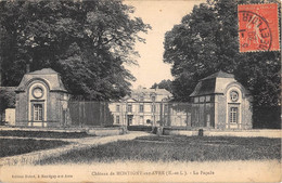 EURE ET LOIR  28  CHATEAU DE MONTIGNY SUR AVRE - LA FACADE - Montigny-sur-Avre