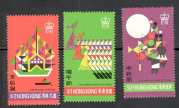 HONG KONG 1975:Michel 310-12 Mnh** - Ungebraucht