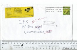New Zealand To Christchurch See Description.................(Box 2) - Lettres & Documents