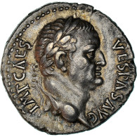 Monnaie, Vespasien, Denier, 69-70, Ephesos, Extrêmement Rare, SUP, Argent - The Flavians (69 AD To 96 AD)