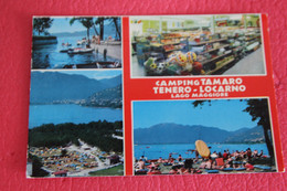 Ticino  Tenero Camping Tamaro 1975 - Tenero-Contra