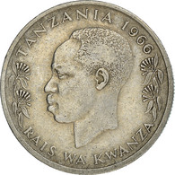 Monnaie, Tanzania, 50 Senti, 1966, TB+, Copper-nickel, KM:3 - Tanzanie