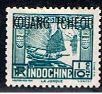 KOUANG-TCHEOU 11 // YVERT 97 // 1937 - Usati