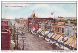 Main Street Sheridan Wyoming 1909 - Sheridan