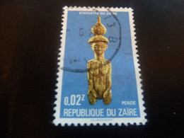 Statuette Du Zaire - Pende - Val 0.02 Z - Multicolore - Oblitéré - - Gebraucht