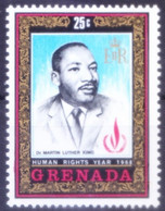 Grenada 1969 MNH, Dr. Martin Luther King Nobel Peace Winner - Martin Luther King