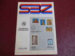 SCHWEIZER BRIEFMARKEN ZEITUNG JOURNAL PHILATELIQUE SUISSE GIORNALE FILATELICO SVIZZERO NR 11 NOVEMBER 1976 - Collezioni