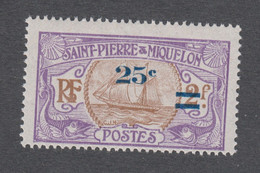Colonies Françaises - St Pierre Et Miquelon - Timbres Neufs* - N°119 - Unused Stamps