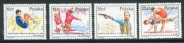 POLAND 1987 Sport Championship Successes MNH / **.  Michel 3118-21 - Neufs