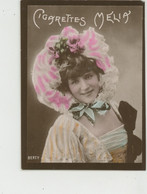 CHROMOS CIGARETTES - PUB Pour CIGARETTES MELIA ALGER - Portrait Artiste 1900 - BERTY - Melia