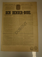 Krant: AALST: Den Dender-Bode 27 Sept 1846 1ste Jaargang, Nr 2 (N706) - Informaciones Generales