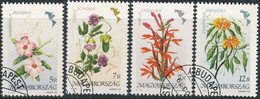 Hongrie 1991. ~  YT 3307/10 - Fleurs Des Amériques - Used Stamps