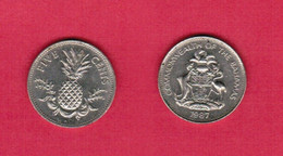 BAHAMAS  5 CENTS 1987 (KM # 60) #6355 - Bahamas