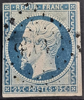 FRANCE 1852 - Canceled - YT 10 - 25c - 1852 Luigi-Napoleone