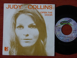 45T SP JUDY COLLINS - OPEN THE DOOR - ELEKTRA 12035 - 1971 - Country Y Folk