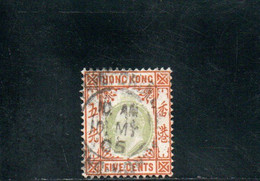 HONG KONG 1903 O - Gebruikt