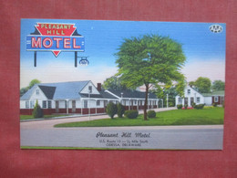 Pleasant Hill Motel   Odessa   Map On Back   - Delaware >        Ref 5087 - Other & Unclassified