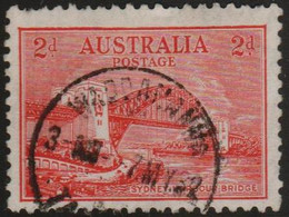 AUSTRALIA - USED 1932 2d Sydney Harbour Bridge "Typo" - Oblitérés