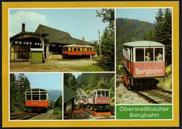 F3229 - TOP Oberweißbach Bergbahn Bahnhof Lichtenhain - Bild Und Heimat Reichenbach - Oberweissbach