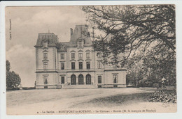 MONTFORT LE GESNOIS OU LE ROTROU - SARTHE - LE CHATEAU - ENTREE - Montfort Le Gesnois