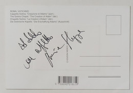 43360 011/ AUTOGRAFO Su Cartolina - MARIA MAZZA (modella-attrice) - Otros & Sin Clasificación