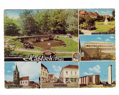 6733 HASSLOCH, Bahnhof-Strasse, Kirchen, Realschule, Vogelpark... - Hassloch