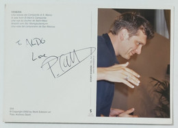 48133 099/ AUTOGRAFO Su Cartolina - PETER CATTANEO (regista) - Otros & Sin Clasificación