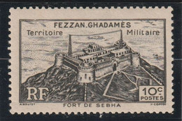 TIMBRE DE FEZZAN,  Territoire Militaire  N° 28** - Ungebraucht