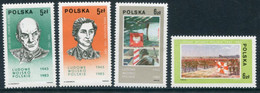 POLAND 1983 People's Army MNH / **.  Michel 2883-86 - Unused Stamps