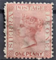 SIERRA LEONE 1872 - MLH - Sc# 6 - 1d - Sierra Leone (...-1960)