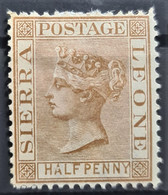 SIERRA LEONE 1883 - MLH - Sc# 21 -  0.5d - Sierra Leone (...-1960)