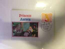 (YY 6 A) Australia Princess Aurora New Australia Post Stamp - Cover Postmarked 27 July 2021 (1st Day Of Issue) - Lettres & Documents