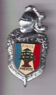 Insigne Prévôté De La Gendarmerie Au Liban ( Mission Finul ) - Drago Paris - Policia