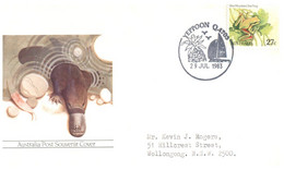 (YY 9 A) Australia FDC Cover - 1983 - Commemorative Postmarks (2 Cover) Yeppoon & Adelaide - Altri & Non Classificati