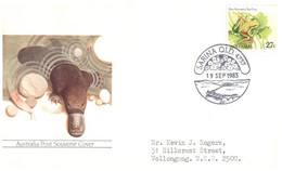 (YY 9 A) Australia FDC Cover - 1983 - Commemorative Postmarks (2 Cover) Clare & Sarina - Altri & Non Classificati