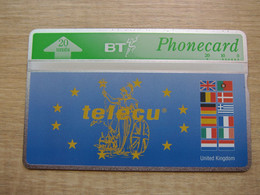 BTO110  Telecu U.K., Mint,edge Tiny Oxided - BT Overseas Issues