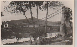 VIC - LE- COMTE  ( 63 )  LE PONT  DE  LONGUES  -  C P S M   - 21 / 8 / 189  ) - Vic Le Comte