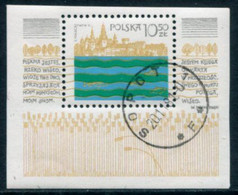 POLAND 1981 Vistula Programme Block Used.  Michel Block 86 - Used Stamps